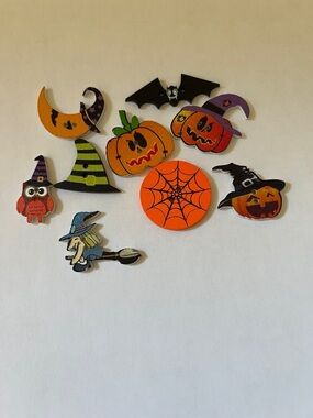 Halloween Buttons Accessories Pack